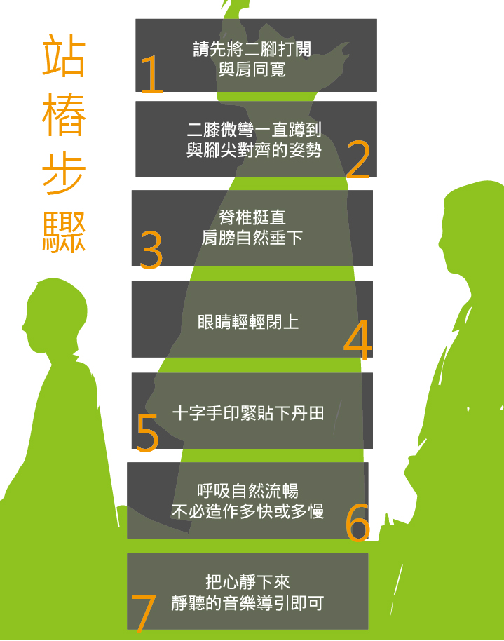內心禪養生站樁